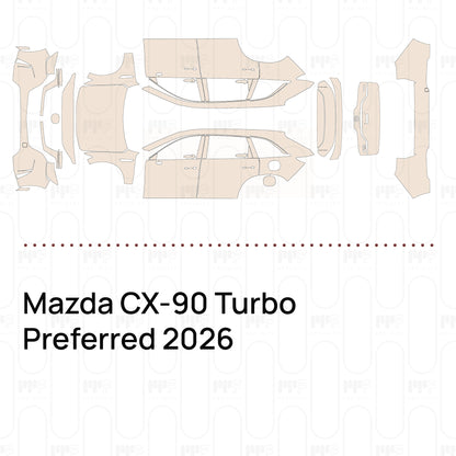 PPF precortado Mazda CX-90 Turbo Preferred 2026