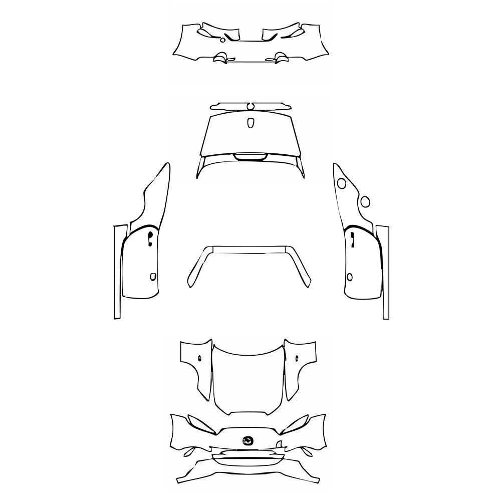 Pre-Cut PPF Mazda MX-5 Miata Grand Touring 2019 - PPF-Kits