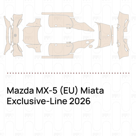 Pre-Cut PPF Mazda MX-5 (EU) Miata Exclusive-Line 2026