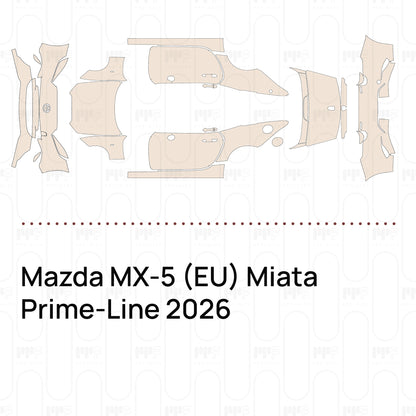 PPF precortado Mazda MX-5 (EU) Miata Prime-Line 2026