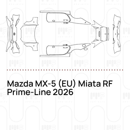 Pre-Cut PPF Mazda MX-5 (EU) Miata RF Prime-Line 2026