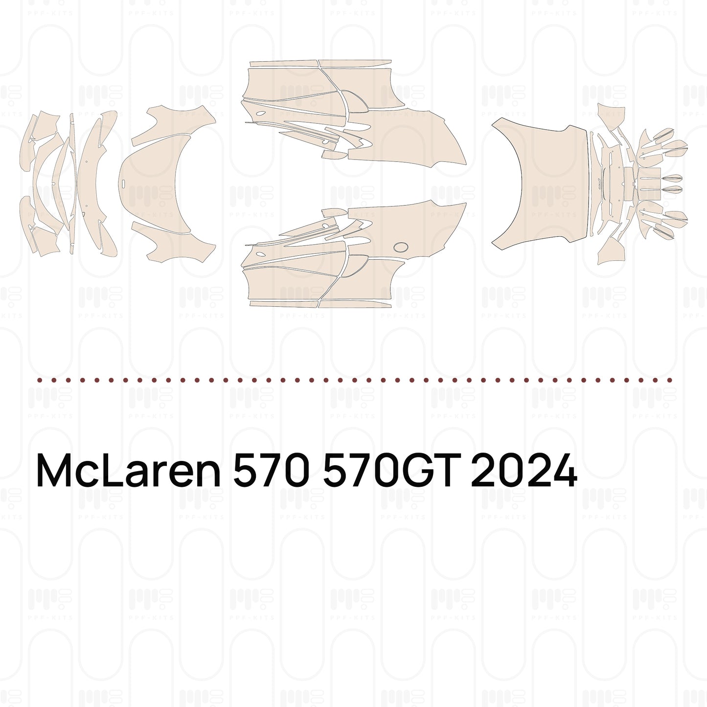 Pre-Cut PPF McLaren 570 570GT 2024