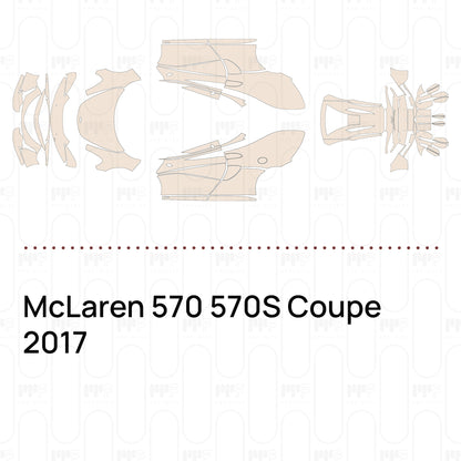 PPF precortado McLaren 570 570S Coupe 2017