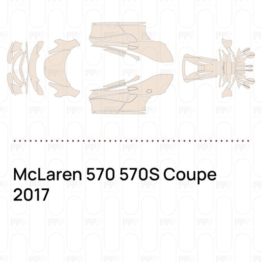 Pre-Cut PPF McLaren 570 570S Coupe 2017