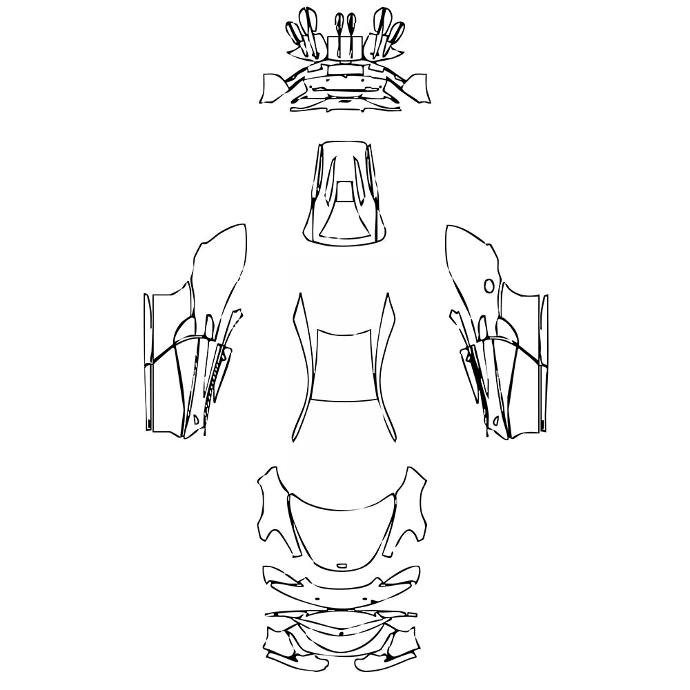 Pre-Cut PPF McLaren 570 570S Coupe 2018 - PPF-Kits