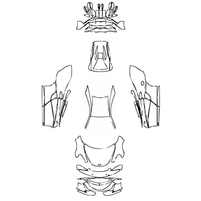 Pre-Cut PPF McLaren 570 570S Coupe 2020 - PPF-Kits