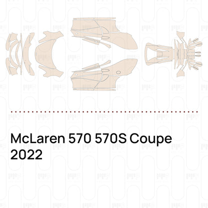 PPF precortado McLaren 570 570S Coupe 2022