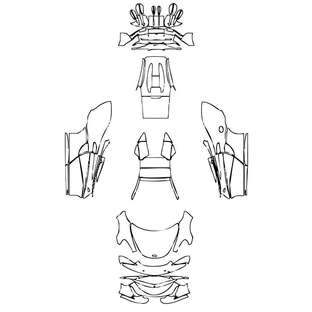 Pre-Cut PPF McLaren 570 570S Spider 2017 - PPF-Kits