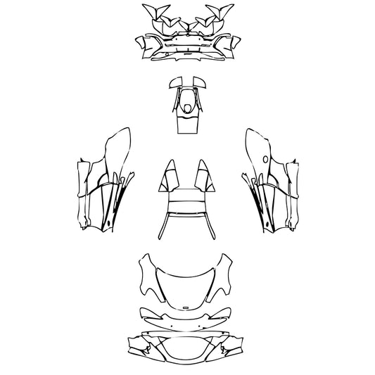 Pre-Cut PPF McLaren 600LT Spider 2022 - PPF-Kits