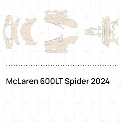 PPF precortado McLaren 600LT Spider 2024