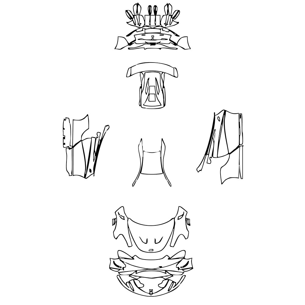 Pre-Cut PPF McLaren 620R 2023 - PPF-Kits