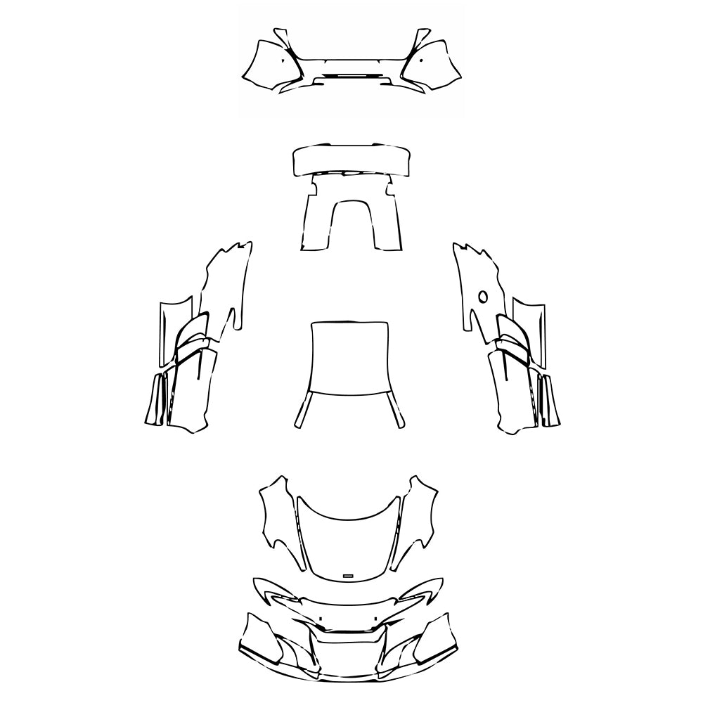 Pre-Cut PPF McLaren 650 650S Coupe 2017 - PPF-Kits