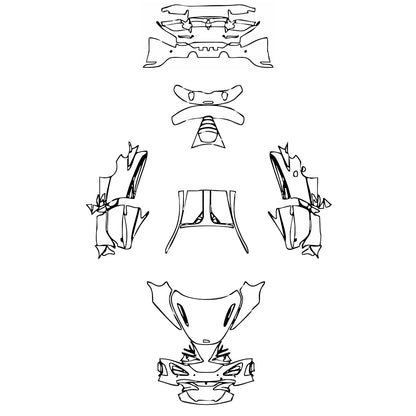 Pre-Cut PPF McLaren 720S Coupe 2023 - PPF-Kits