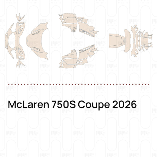 Pre-Cut PPF McLaren 750S Coupe 2026