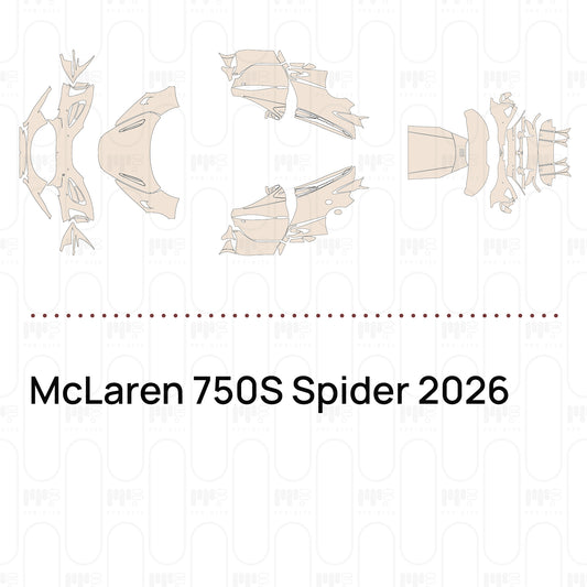 Pre-Cut PPF McLaren 750S Spider 2026