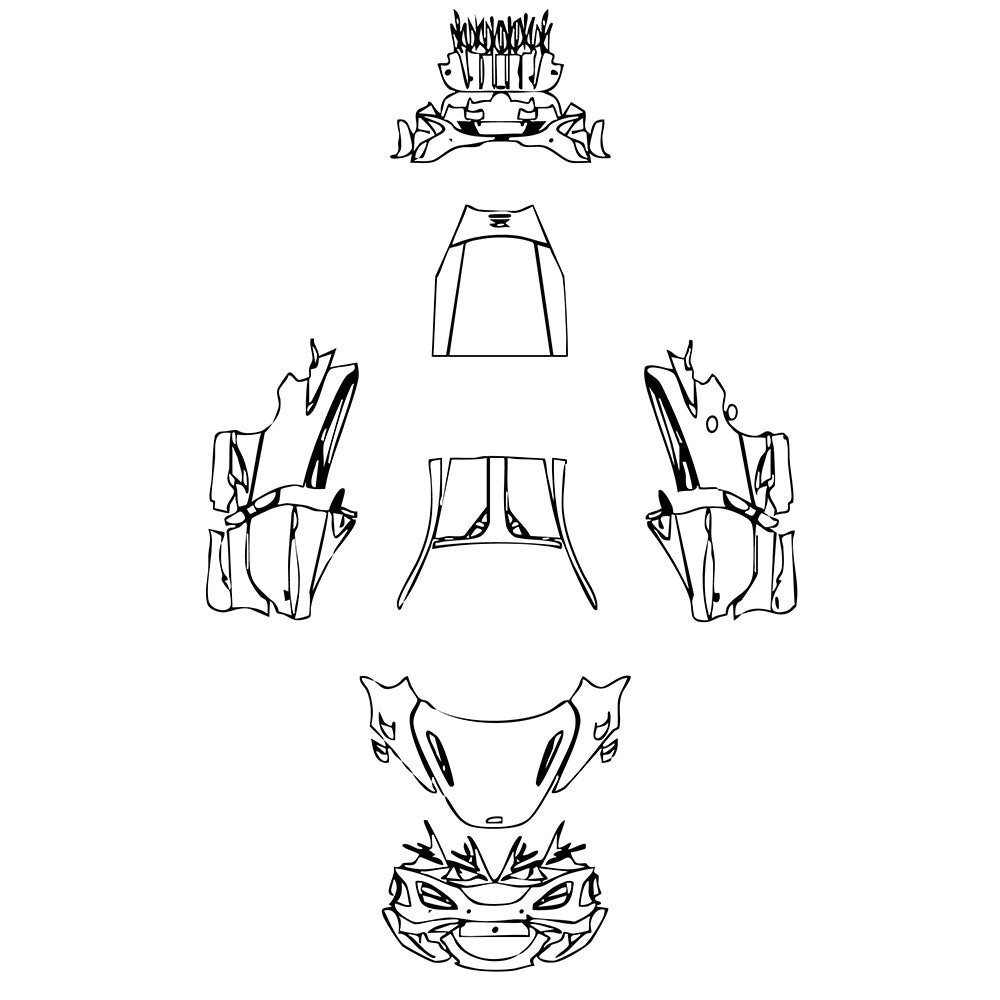 Pre-Cut PPF McLaren 765LT Coupe 2022 - PPF-Kits
