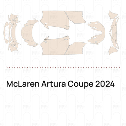 PPF precortado McLaren Artura Coupe 2024