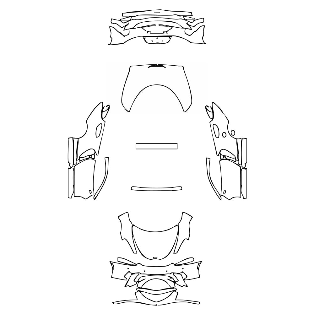 Pre-Cut PPF McLaren GT 2021 - PPF-Kits