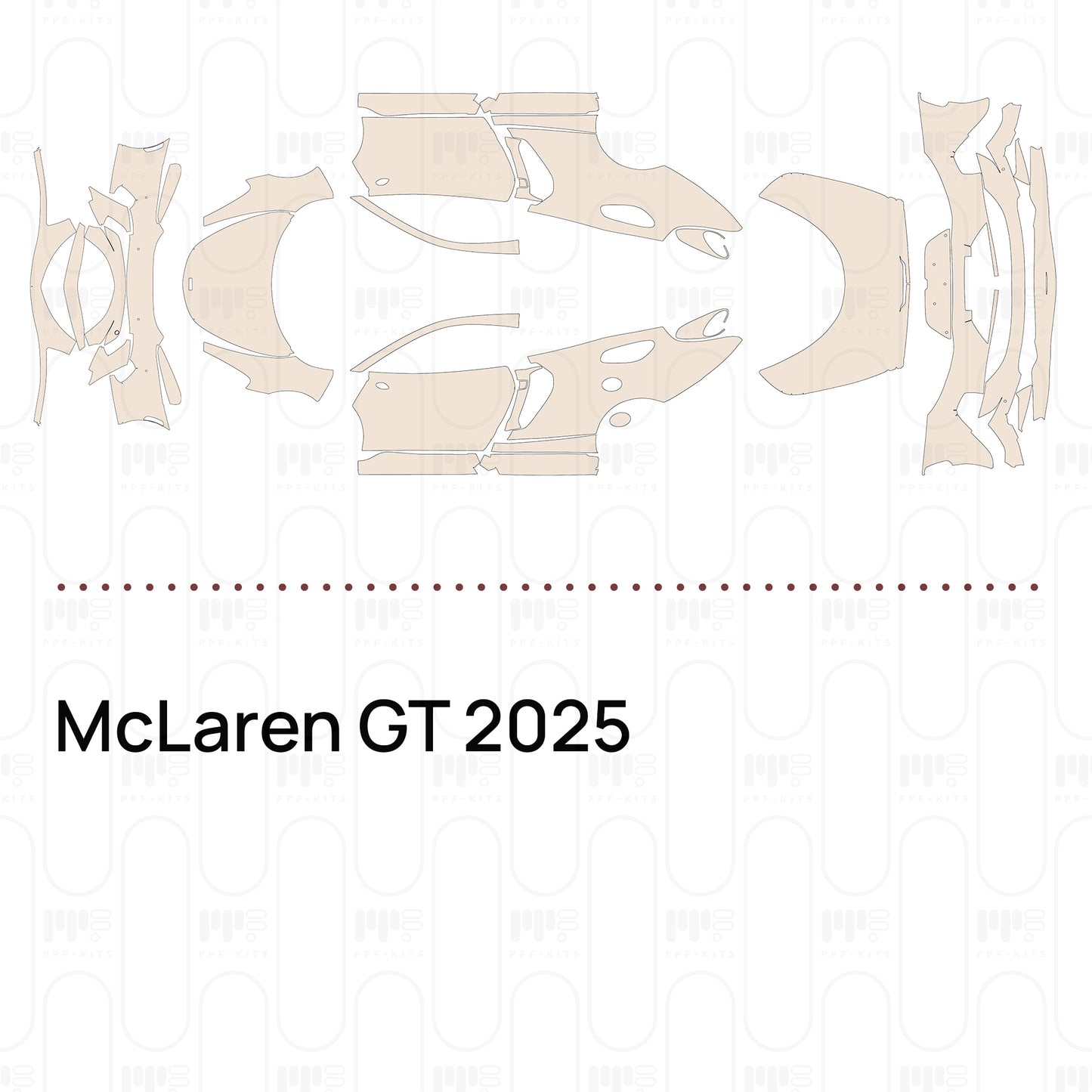 PPF precortado McLaren GT 2025