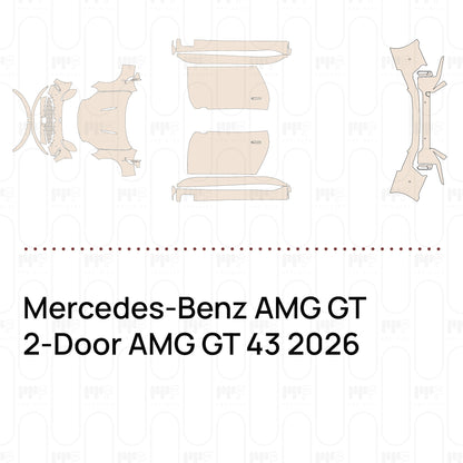 PPF precortado Mercedes-Benz AMG GT 2-Door AMG GT 43 2026