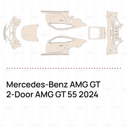 PPF precortado Mercedes-Benz AMG GT 2-Door AMG GT 55 2024