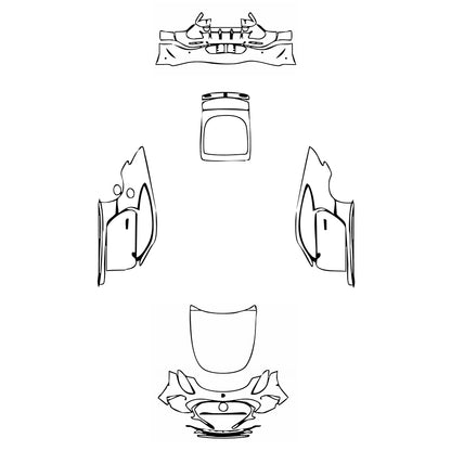 Pre-Cut PPF Mercedes-Benz AMG GT 2-Door AMG GT 63 2025 - PPF-Kits