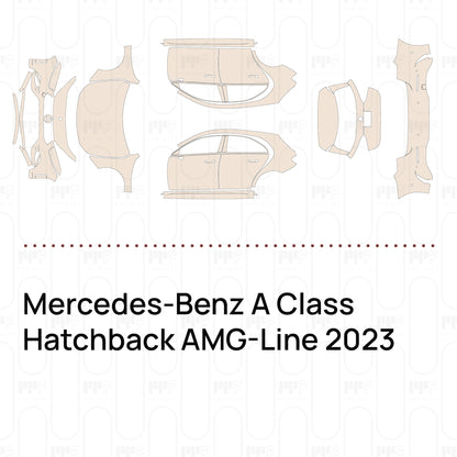 PPF precortado Mercedes-Benz A Class Hatchback AMG-Line 2023