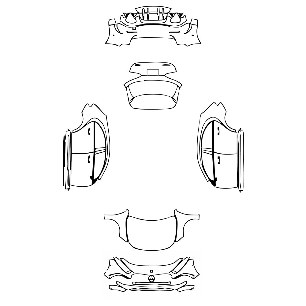 Pre-Cut PPF Mercedes-Benz A Class Hatchback AMG A 35 2024 - PPF-Kits