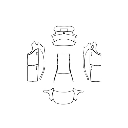 Pre-Cut PPF Mercedes-Benz A Class Hatchback Base 2014 - PPF-Kits