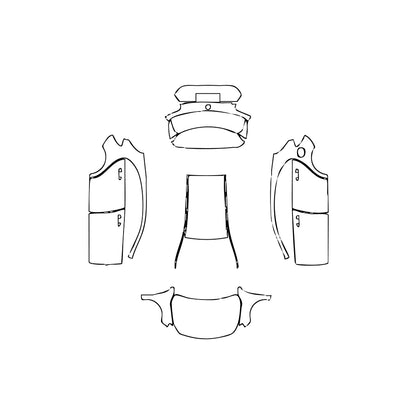 Pre-Cut PPF Mercedes-Benz A Class Hatchback Base 2017 - PPF-Kits