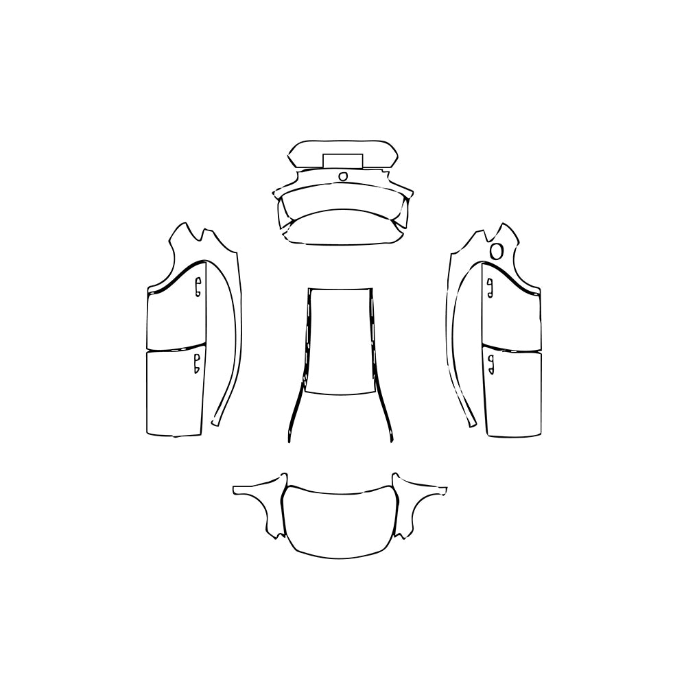 Pre-Cut PPF Mercedes-Benz A Class Hatchback Base 2018 - PPF-Kits