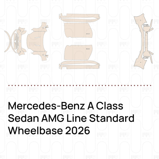 PPF precortado Mercedes-Benz A Class Sedan AMG Line Standard Wheelbase 2026