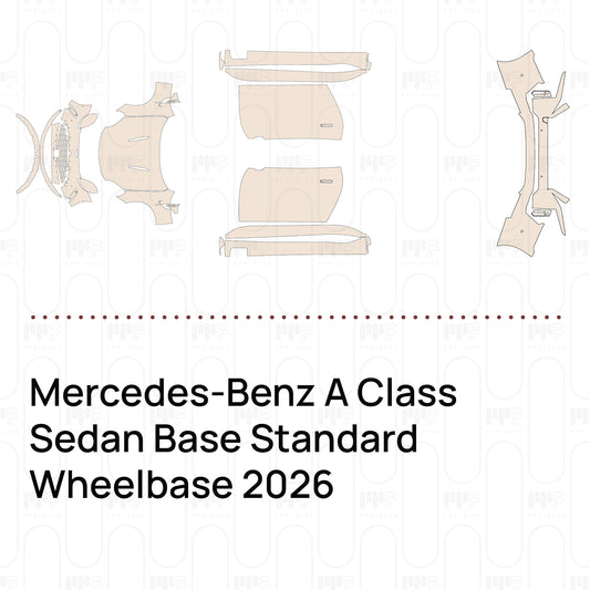 PPF precortado Mercedes-Benz A Class Sedan Base Standard Wheelbase 2026