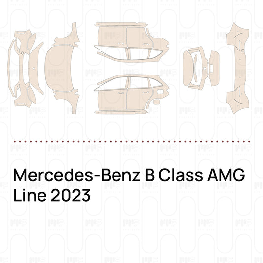 Pre-Cut PPF Mercedes-Benz B Class AMG Line 2023