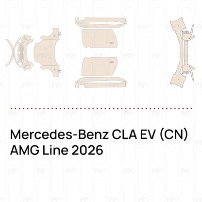 PPF precortado Mercedes-Benz CLA EV (CN) AMG Line 2026