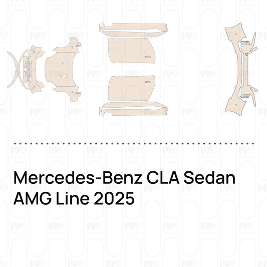 PPF precortado Mercedes-Benz CLA Sedan AMG Line 2025
