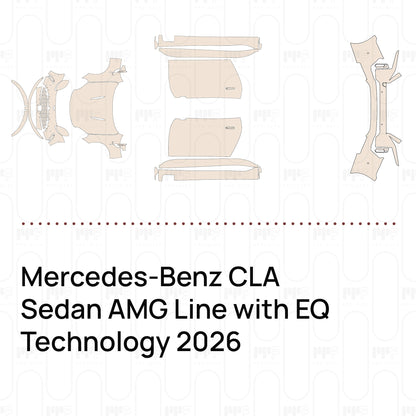 PPF precortado Mercedes-Benz CLA Sedan AMG Line with EQ Technology 2026