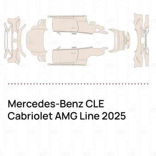 PPF precortado Mercedes-Benz CLE Cabriolet AMG Line 2025