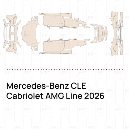 Pre-Cut PPF Mercedes-Benz CLE Cabriolet AMG Line 2026