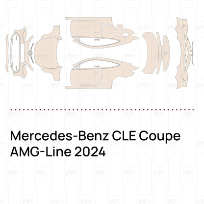 Pre-Cut PPF Mercedes-Benz CLE Coupe AMG-Line 2024