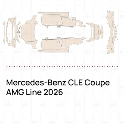 Pre-Cut PPF Mercedes-Benz CLE Coupe AMG Line 2026
