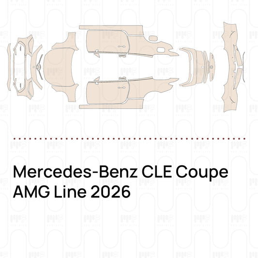 Pre-Cut PPF Mercedes-Benz CLE Coupe AMG Line 2026