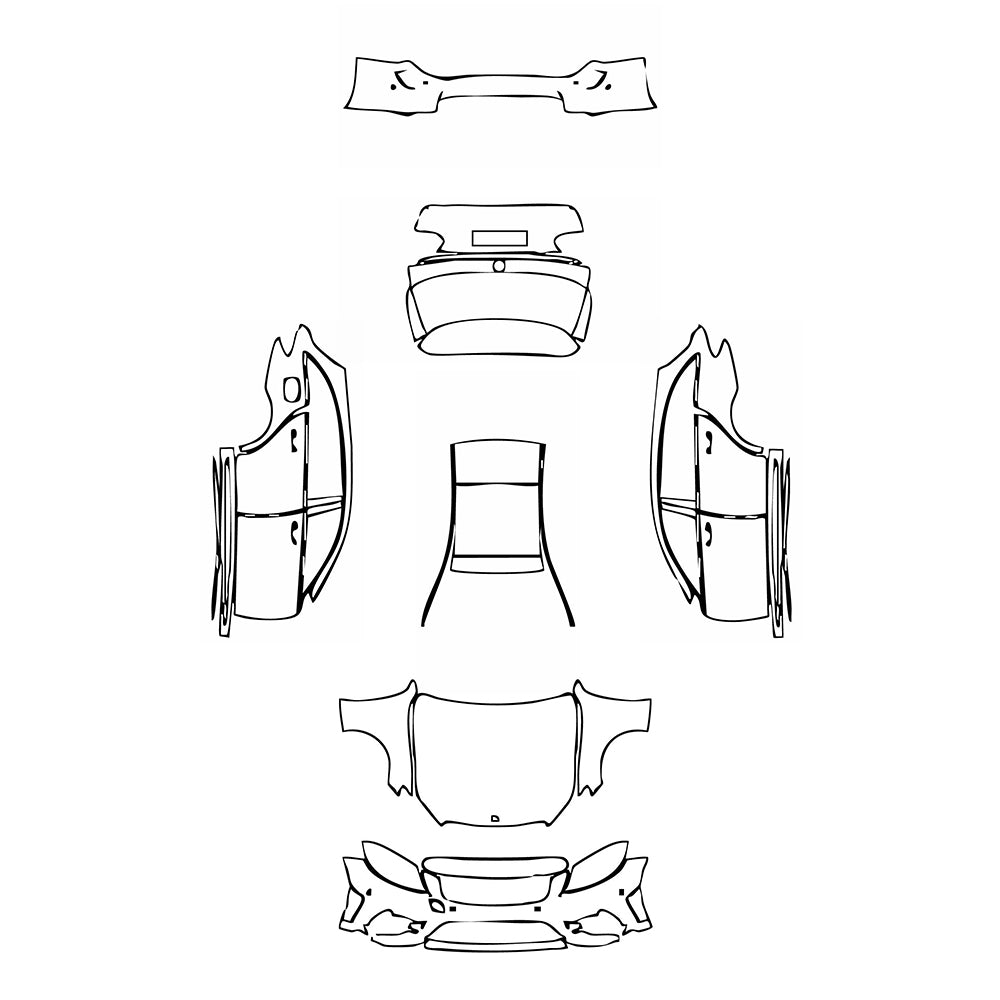 Pre-Cut PPF Mercedes-Benz C Class Estate AMG Line 2020 - PPF-Kits