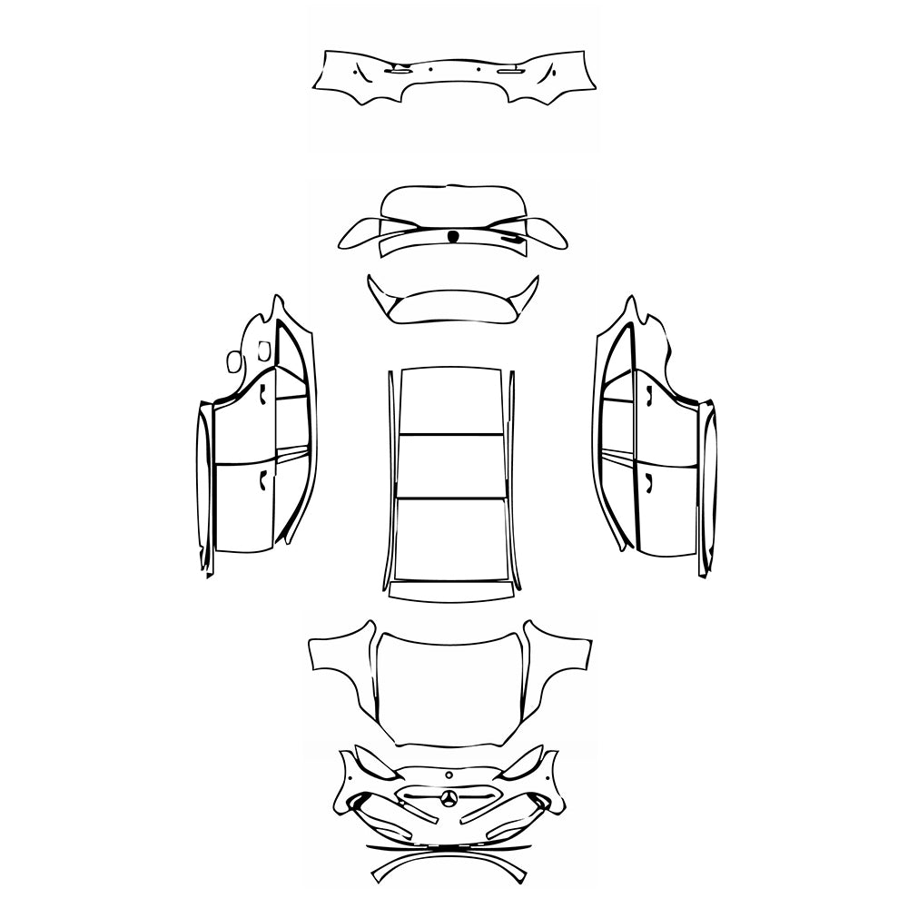 Pre-Cut PPF Mercedes-Benz C Class Estate AMG Line 2021 - PPF-Kits