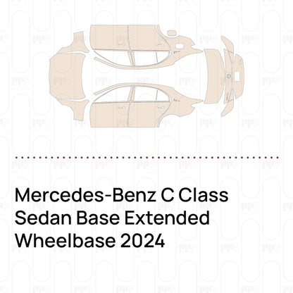 PPF precortado Mercedes-Benz C Class Sedan Base Extended Wheelbase 2024