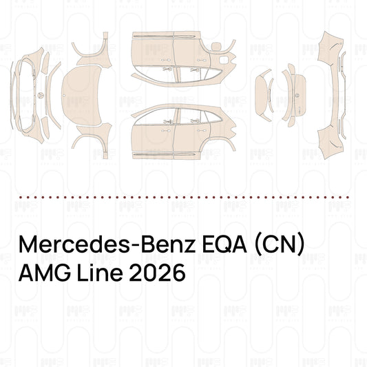 PPF precortado Mercedes-Benz EQA (CN) AMG Line 2026
