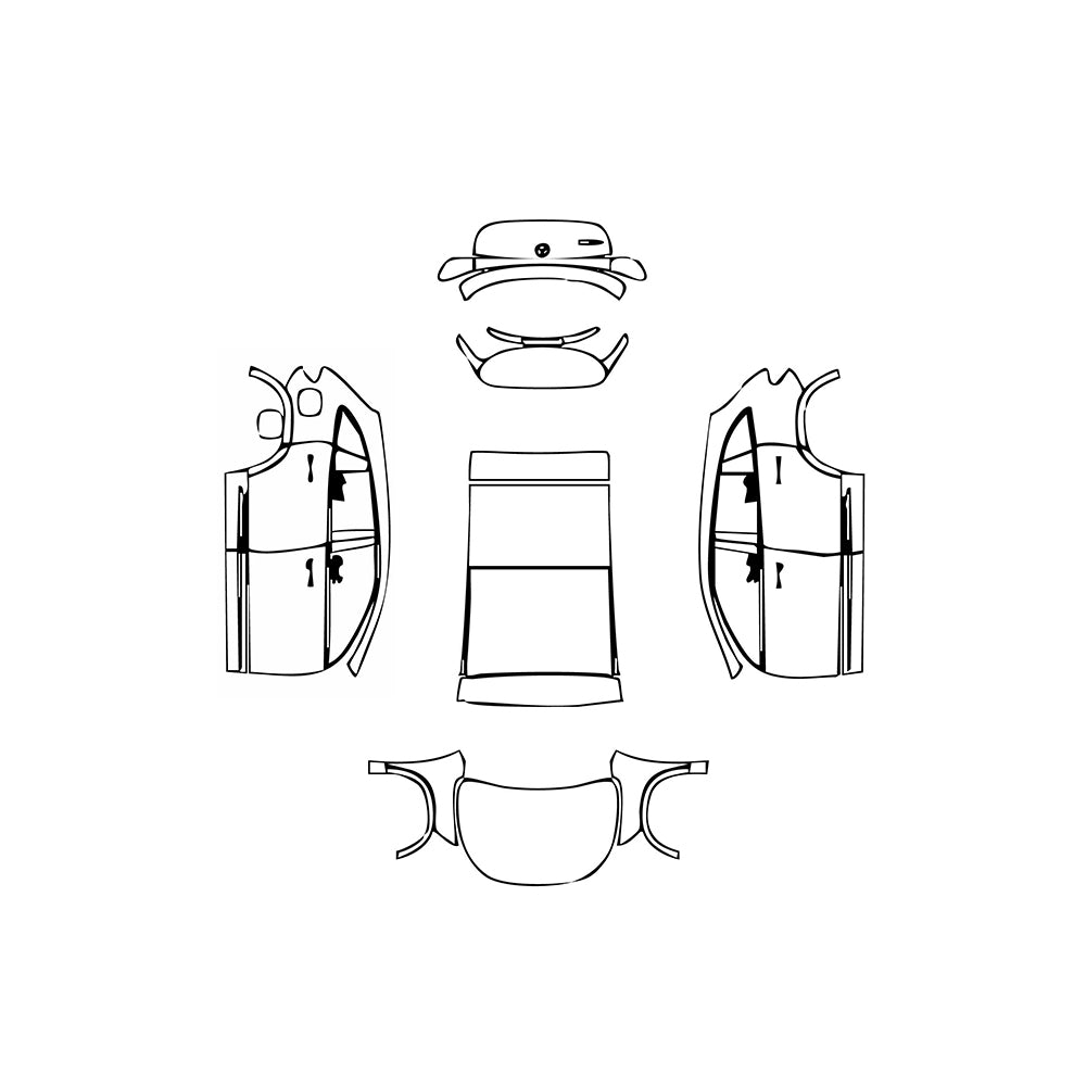 Pre-Cut PPF Mercedes-Benz EQA (CN) Base 2024 - PPF-Kits