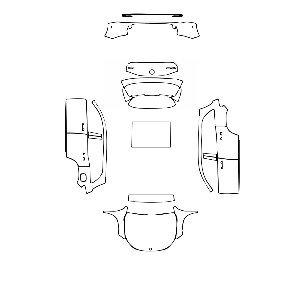 Pre-Cut PPF Mercedes-Benz EQB Base 2025 - PPF-Kits