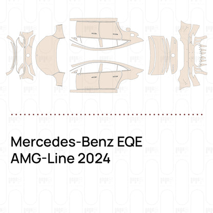 PPF precortado Mercedes-Benz EQE AMG-Line 2024