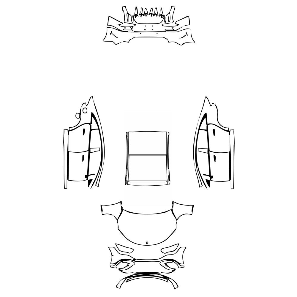 Pre-Cut PPF Mercedes-Benz EQE AMG 53 2023 - PPF-Kits